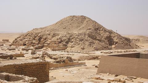 Pyramid of Unas, Saqqara, Egypt