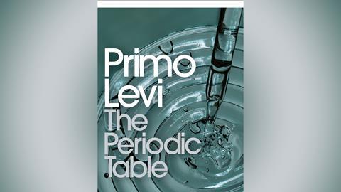An image showing The Periodic Table by Primo Levi book cover