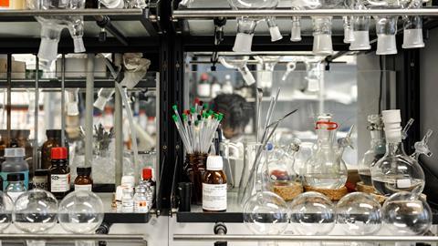 An image showing details from a research laboratory
