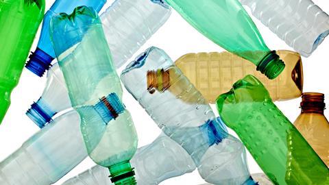 An image showing PET bottles