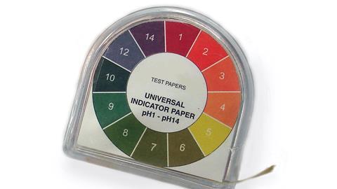 Universal indicator paper