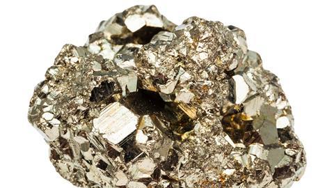 Iron pyrite (fool's gold)