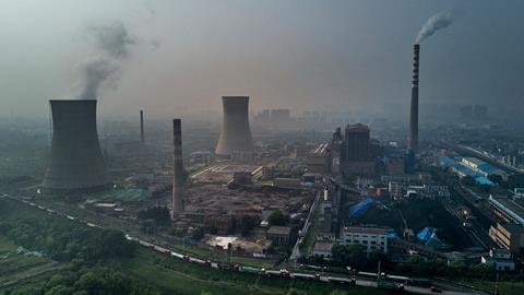 An image showing a Chinese coal plant