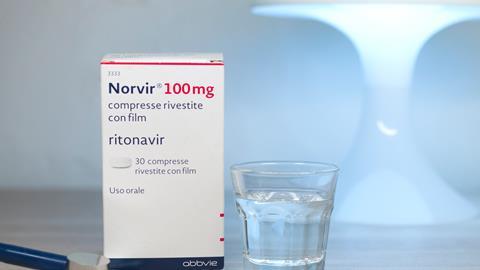 Ritonavir tablet packaging