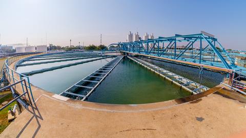 An image showing a water treatment plant