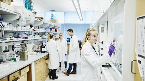 People in lab