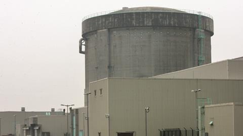 Nuclear power plant in China 