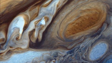 0318CW - In the Pipeline - Jupiter's Great Red Spot Viewed by Voyager I