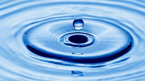 An image showing a water droplet