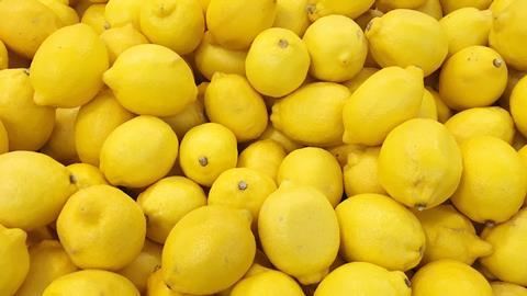 A picture showing lots of lemons