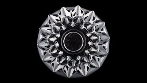 An image showing a ferrofluid