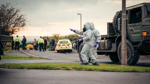 An image showing a still from the Salisbury poisonings 