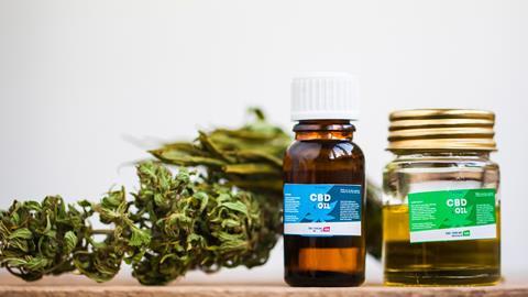 CBD oil - cannabis oil containing cannabidiol