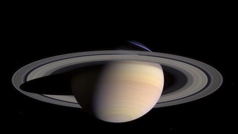 A photo of Saturn