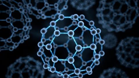 computer model of buckminsterfullerene