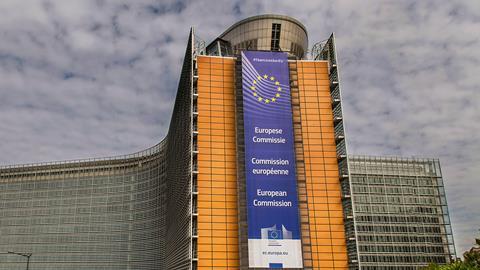 A picture showing the European Commission Building in Brussels, Belgium