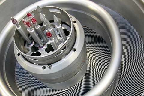 Flux trap of the High Flux Isotope Reactor