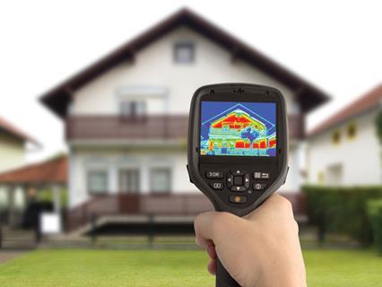 Thermal imaging a house