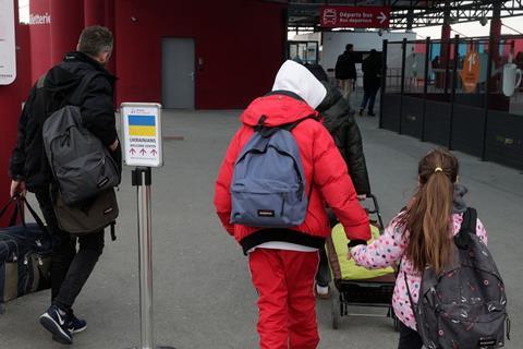 Ukrainian refugees