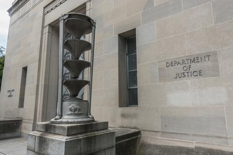 An image showing the US Department of Justice
