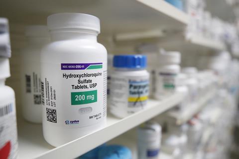 An image showing hydroxychloroquine 