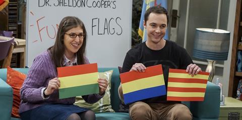 An image of Drs Sheldon Cooper and Amy Farrah Fowler from CBS comedy The Big Bang Theory