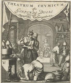 Figures in a laboratory