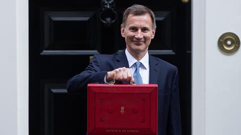Jeremy Hunt and the budget