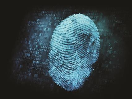 Fingerprint Digital ForensicConcept