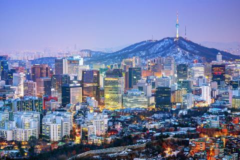 Seoul city scape