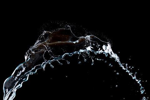 An image showing water drips