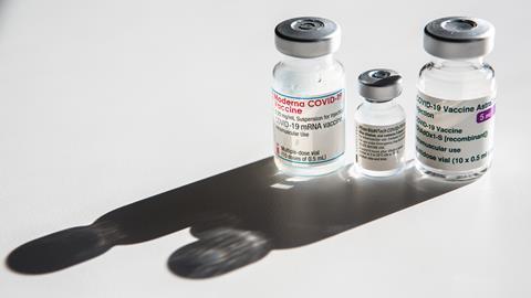 An image showing vaccine vials