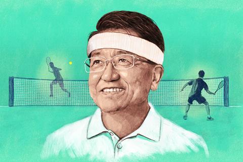 An illustrated portrait of Tag Hyeon