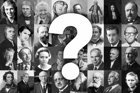 32 of the greatest chemists in history
