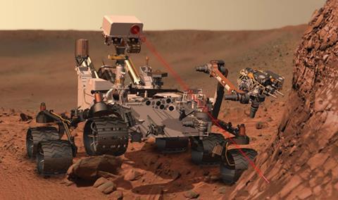 Curiosity rover 