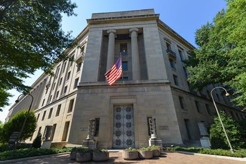 An image showing the US department of justice
