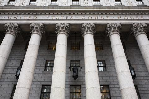 An image showing a US court house