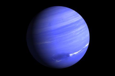 Rendering of the Gas Planet Neptune