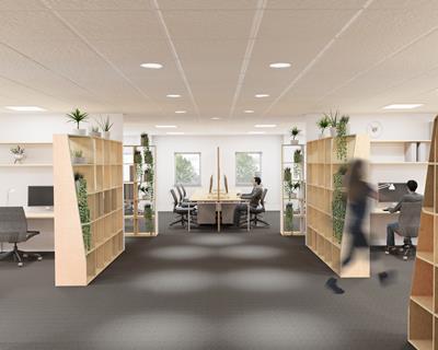 Unit DX - office render