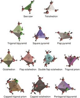 12 coordination polyhedra