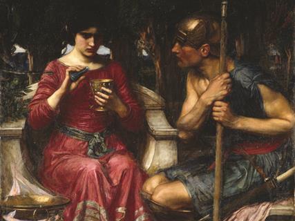Jason and Medea painting by John William Waterhouse 