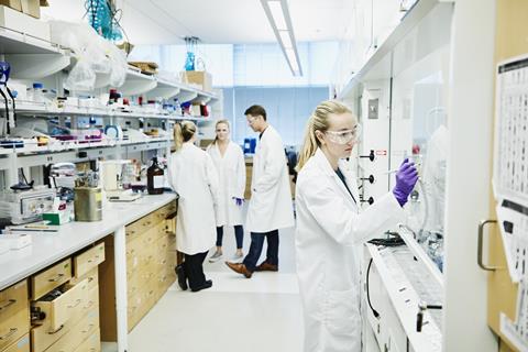 People in lab