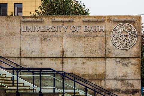 An image showing a University of Bath building