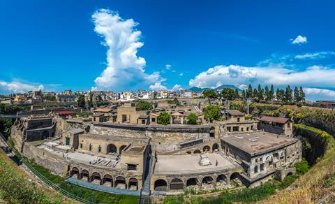 View of Herculaneum