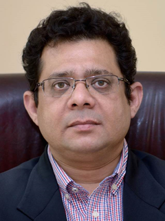 image shows Chemcomms associate editor  Sandeep Verma