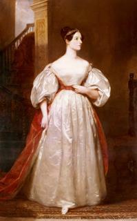 A painting of Ada Lovelace, British computer pioneer