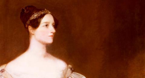 A painting of the British computer pioneer, Ada Lovelace