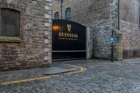 Guinness Brewery in Dublin, Ireland
