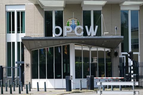 An image showing the OPCW building