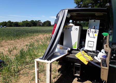Sheffield mobile mass spectrometry in the field Index